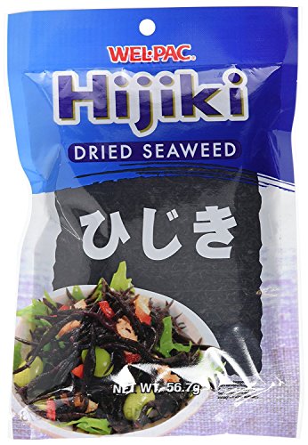 WelPac Hijiki Algen Sprossen für Meeressalat getrocknet, japanisches Meeresgemüse 56,7g Dried Seaweeed von Otsumami-Land.com