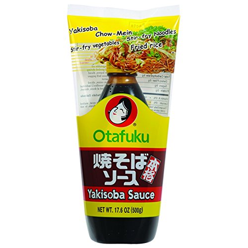 Yakisoba Sauce Grundzutaten, Zutaten für Yakisoba Soße, japanische Würzsauce 500g von Otsumami-Land.com