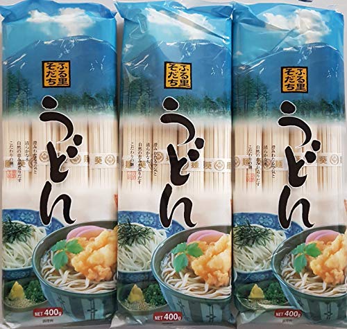 1200g japanische Udon Nudeln, Udonnudeln - Soba, Sobanudeln ohne Zusatzstoffe aus Japan von Otsumami-Land