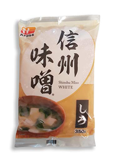 350g Shiro Miso, helle japanische Miso-Paste Hanamaruki Misopaste für Misosuppe Sojabohnenpaste Miso-Suppenpaste aus Japan von Otsumami-Land