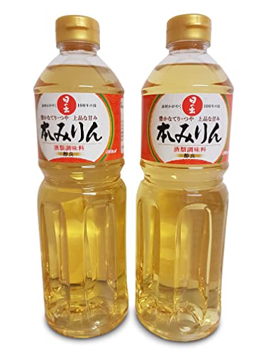 Hon Mirin (der Echte) 14% Alc. Reiswein zum Kochen, Süßer Kochreiswein, 2000ml Honmirin aus Japan von Otsumami-Land