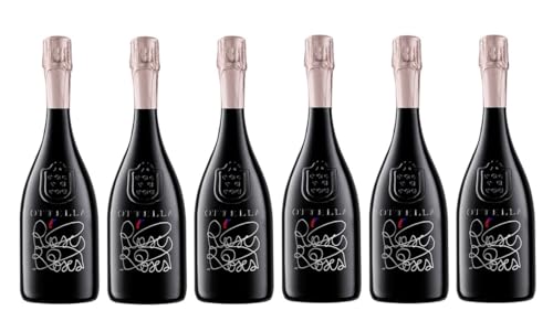 6x 0,75l - Ottella - Roses Roses Brut - Metodo SoloUva - Veneto - Italien - Rosé-Schaumwein brut von Ottella