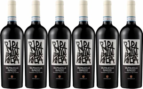 6x Ottella Valpolicella Ripasso 2019 - Weingut Ottella, Veneto - Rotwein von Weingut Ottella