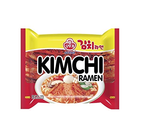 Kimchi Ramen 20x 120g Nudeln Fertiggericht aus Korea Tütensuppe von Ottogi