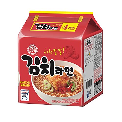 [Ottogi] Kimchi Ramen (4 Stück) / koreanisches Essen / koreanische Ramen (Übersee-Direktversendung) von Ottogi