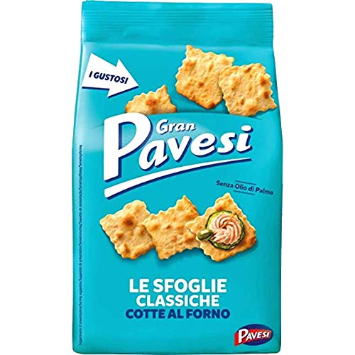 Aus Italien Barilla Gran Pavesi Sfoglie Knallbonbons Gran Pavesi Le Sfoglie Classiche Cotte al Forno 190 g Snack von Oui