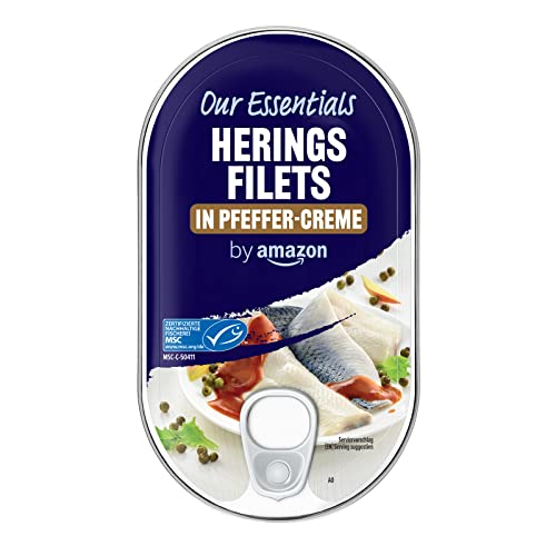 by Amazon MSC Heringsfilets in Pfeffer-Crème, 200g (1er-Pack) von Our Essentials by Amazon
