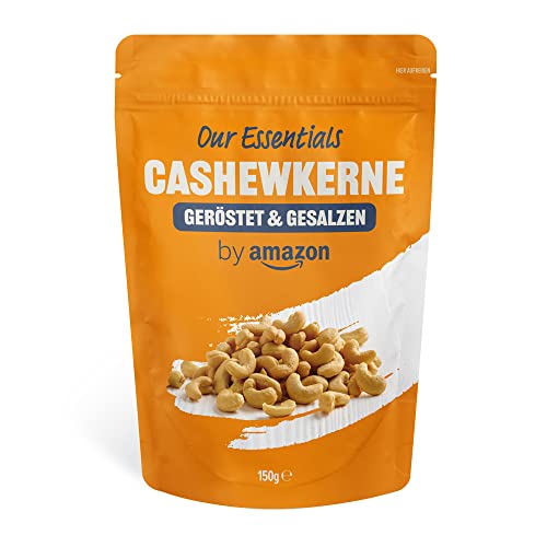 by Amazon Cashewkerne geröstet & gesalzen, 150g (1er-Pack) von Our Essentials by Amazon