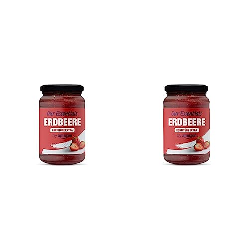 by Amazon Erdbeer-Konfitüre extra 450g (Packung mit 2) von by Amazon