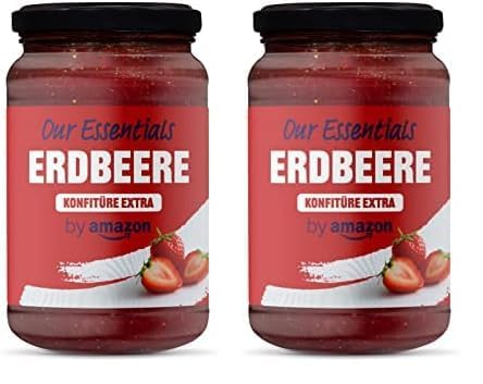 by Amazon Erdbeer-Konfitüre extra 450g (Packung mit 2) von by Amazon