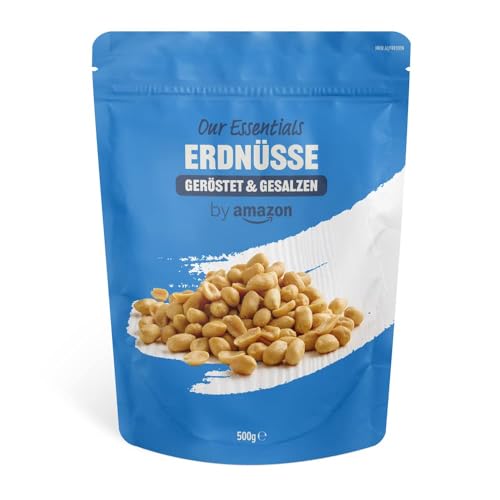 by Amazon Erdnüsse geröstet & gesalzen, 500g (1er-Pack) by Amazon Erdnüsse geröstet & gesalzen, 500g (1er-Pack) von by Amazon