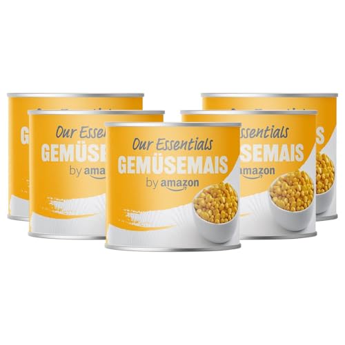 by Amazon Gemüsemais, 340g (Packung mit 5) von by Amazon