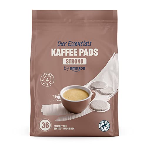 Our Essentials by Amazon Kaffeepads Strong, Geeignet für Senseo Maschinen, 36 Stück (1er-Pack) von Our Essentials by Amazon