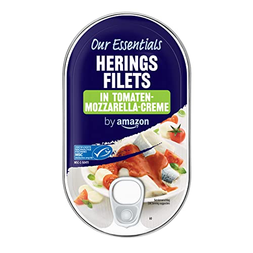by Amazon MSC Heringsfilets in Tomaten-Mozzarella-Crème, 200g (1er-Pack) von by Amazon