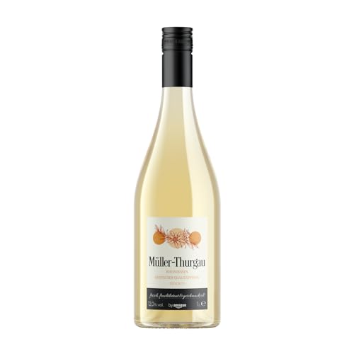 by Amazon Müller-Thurgau Qualitätswein Rheinhessen, Weißwein, 1l, 1er-Pack von by Amazon