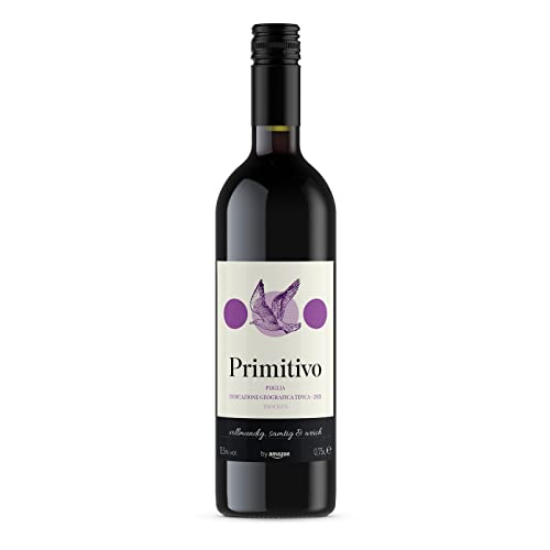 by Amazon Primitivo Puglia IGT, Rotwein, 75cl, 1er-Pack von by Amazon