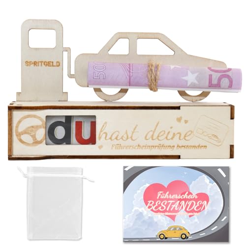 Chocolate Bar Gift Box - Petrol Station Gift - Geldgeschenk FüR FüHrerschein, Führerschein bestanden Geschenk mit Grußkarte, Die beste Geschenkbox aus Holz für Ihren Vater oder Ehemann Chocolate Bar Gift Box - Petrol Station Gift - Geldgeschenk FüR FüHrerschein, Führerschein bestanden Geschenk mit Grußkarte, Die beste Geschenkbox aus Holz für Ihren Vater oder Ehemann von Ourdort
