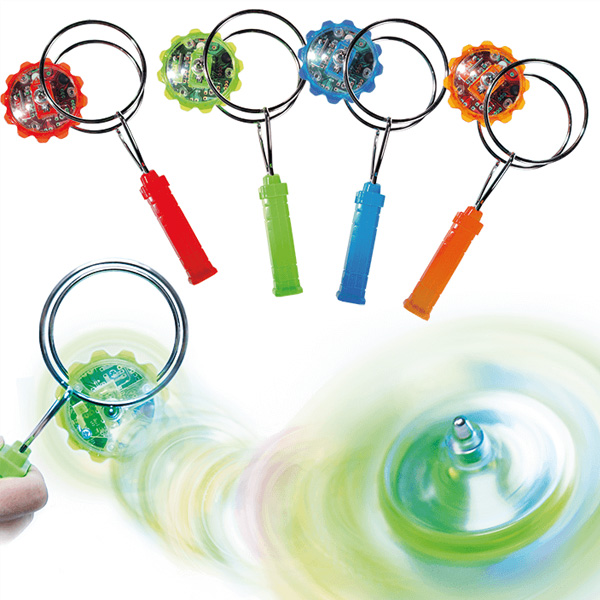 Magnet-Kreisel "Spinning Top" mit farbwechselnder LED von Out of the blue KG