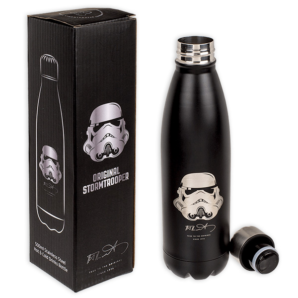 Metall-Trinkflasche, Stormtrooper, ca. 500ml von Out of the blue KG