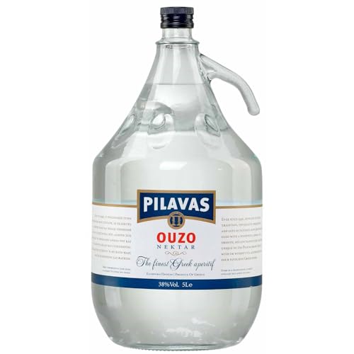 Ouzo Pilavas 38% 5-L Karaffe (1 x 5000ml) von Ouzo Pilavas