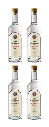 Spar Set: 4 Flaschen Ouzo Plomari 0,2-Liter (4 x 0,2-Liter) von Ouzo Plomari