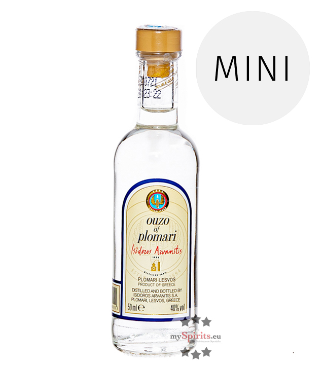 Ouzo of Plomari  (40 % Vol., 0,05 Liter) von Ouzo of Plomari Isidoros Arvanitis