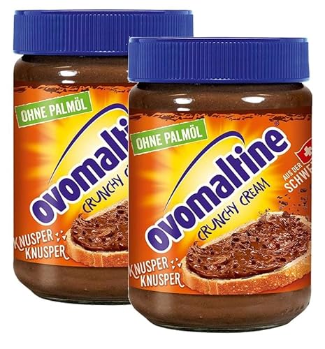Ovomaltine Crunchy Cream, Brotaufstrich - 380g - 2x von OVOMALTINE