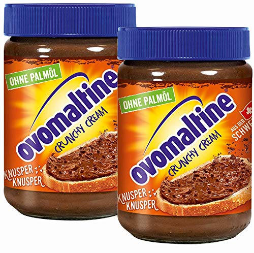 Ovomaltine Crunchy Cream, Brotaufstrich - 380g - 2x von Ovomaltine