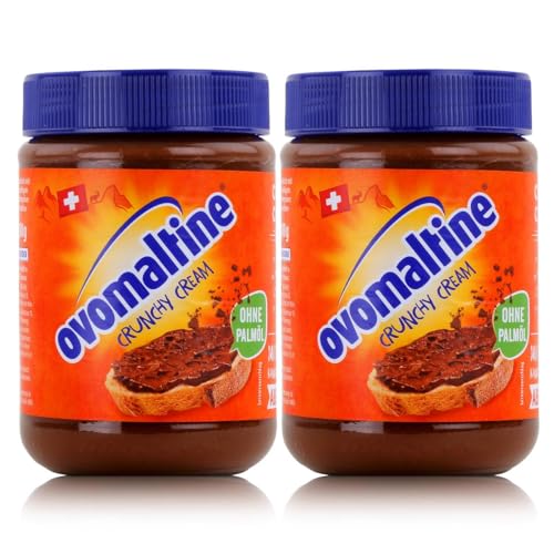 Ovomaltine Crunchy Cream, Brotaufstrich - 380g - 2x von Ovomaltine