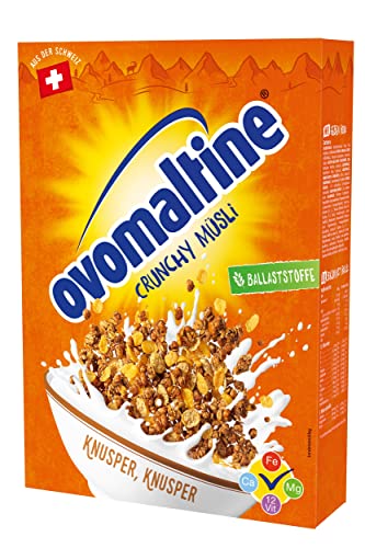 Ovomaltine Crunchy Müsli , 6er Pack (6 x 450 g) von Ovomaltine