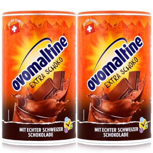 Ovomaltine Schoko Getränk, 2er Pack (2 x 450 g) von Ovomaltine