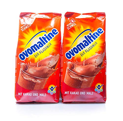 Ovomaltine Tägliche Energie mit Malz und Kakao, Nachfüllbeutel, 500 g, 3er Pack von Ovomaltine
