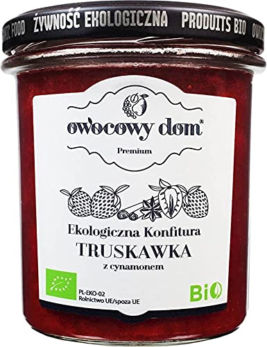 Erdbeermarmelade mit Zimt BIO 300 g- OWOCOWY DOM von Owocowy Dom