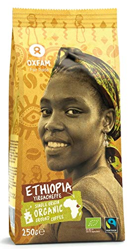 Gemahlener Kaffee YIRGACHEFFE ARABICA Äthiopien FAIR TRADE BIO 250 g - OXFAM von Oxfam