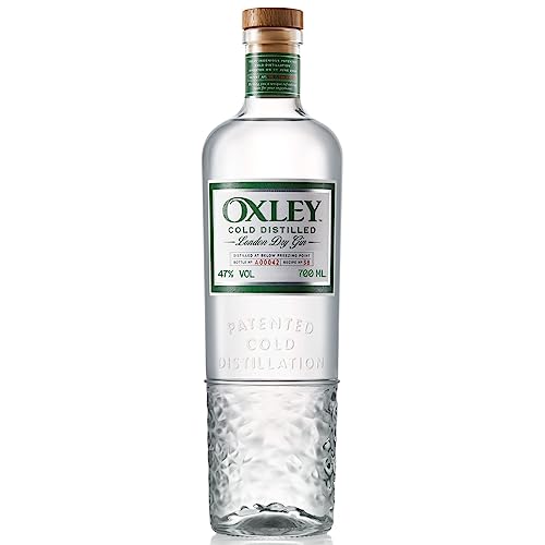 Oxley Premium-Gin, in kleinen Chargen unter dem Gefrierpunkt kalt destilliert für eine unverfälschte, botanische Frische, 47% Vol., 70 cl/700 ml von Oxley