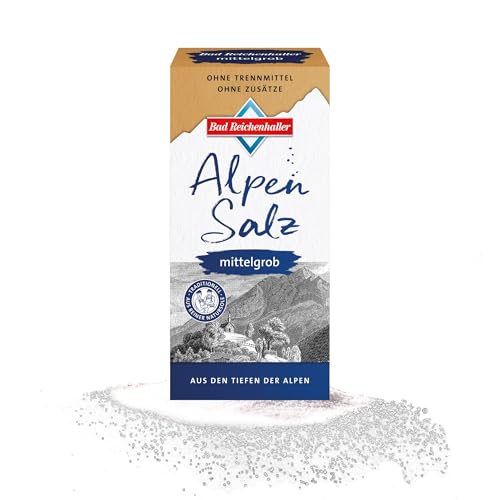 Bad Reichenhaller Alpensaline Mittelgrobes Alpensalz 1kg Bad Reichenhaller Alpensaline Mittelgrobes Alpensalz 1kg von Oxycute GD