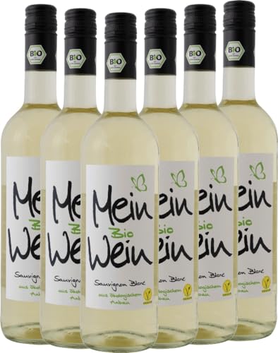 Mein Bio Wein Sauvignon Blanc Bio P&P Weine Weißwein 6 x 0,75l VINELLO - 6 x Weinpaket inkl. kostenlosem VINELLO.weinausgießer von P&P Weine