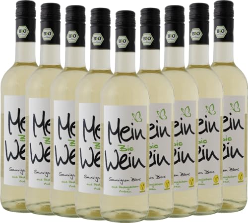 Mein Bio Wein Sauvignon Blanc Bio P&P Weine Weißwein 9 x 0,75l VINELLO - 9 x Weinpaket inkl. kostenlosem VINELLO.weinausgießer von P&P Weine