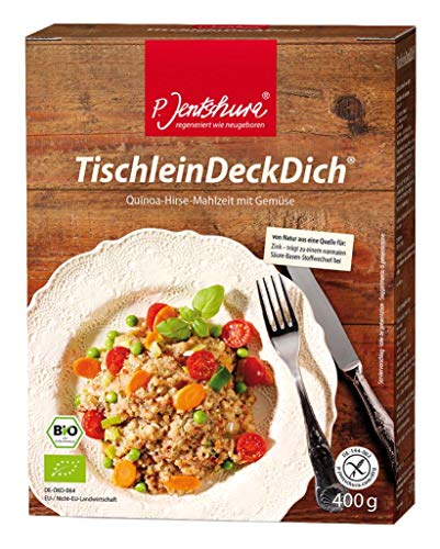 Jentschura TischleinDeckDich, Quinoa-Hirse-Mahlzeit mit Gemüse 400g von Jentschura