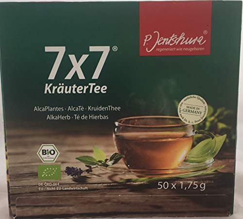 P. Jentschura 7 x 7 Kräutertee, bio, 2 x 50 x 1,75 g (Doppelpack) von P. Jentschura