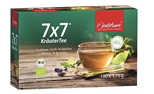 P. Jentschura 7 x 7 Kräutertee, bio, 3 x 100 x 1,75 g (Dreierpack) von P. Jentschura