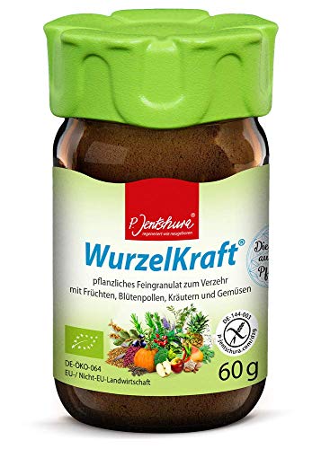 Jentschura WurzelKraft® 60 gramm, Pflanzliches Feingranulat zum Verzehr mit Früchten, Blütenpollen, Kräutern und Gemüsen von Jentschura