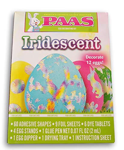 Paas Schillerndes Eier-Malset – Dekorieren Sie 12 Eier Paas Schillerndes Eier-Malset – Dekorieren Sie 12 Eier von PAAS