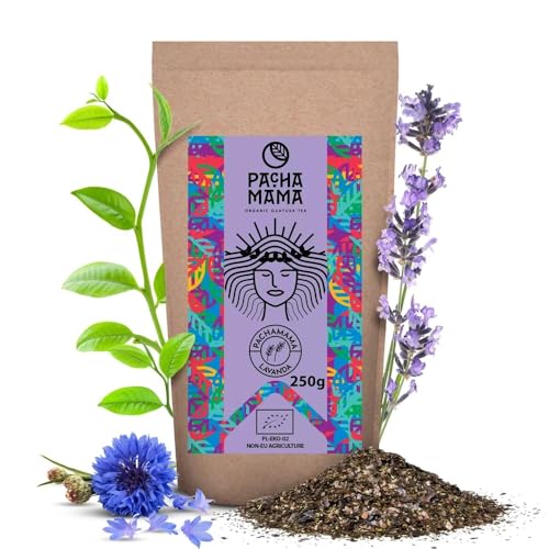 Bio Guayusa Tee GUAYUSA PACHAMAMA Lavanda 100 g natürliche Stimulation ohne Stöckchen ohne Zusatzstoffe von PACHAMAMA