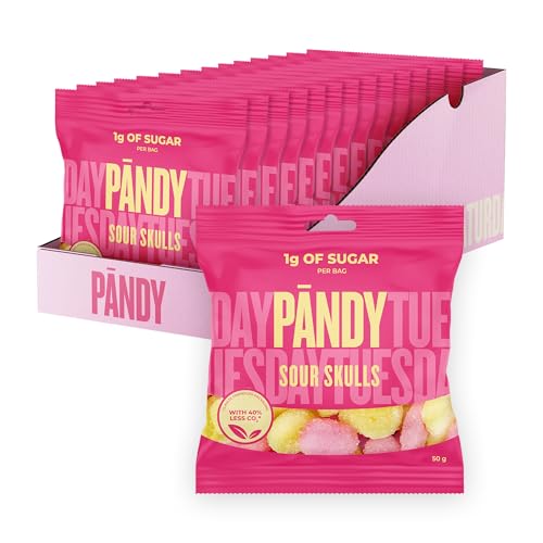 PANDY Low Carb Candy - Gesunde Süßigkeit - Himbeere und Zitrone - Neue Schaumbonbons, nur 1 g Zucker und 70 Kalorien, 14 × 50 g PANDY Low Carb Candy - Gesunde Süßigkeit - Himbeere und Zitrone - Neue Schaumbonbons, nur 1 g Zucker und 70 Kalorien, 14 × 50 g von PÄNDY