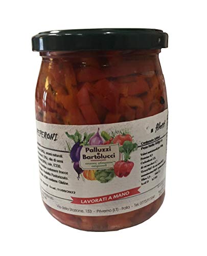 PFEFFERFILETTEN IN ÖL PALLUZZI 580 GR PFEFFERFILETTEN IN ÖL PALLUZZI 580 GR von PALLUZZI E BARTOLUCCI