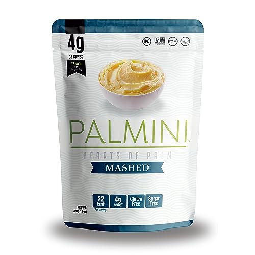 Palmini Püree - Palm Herzen - kalorienarm - Low Carb - Keto - Vegan - 338g von PALMINI