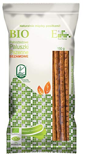 SALZSTANGEN MIT SESAM LAUGENSTANGEN BIO 150 g - PALUSZKI BIO von PALUSZKI BIO