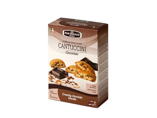 Pan Ducale - Cantuccini mit Schokolade - Traditionelle italienische Knusperkekse - 200 g Pan Ducale - Cantuccini mit Schokolade - Traditionelle italienische Knusperkekse - 200 g von PAN DUCALE