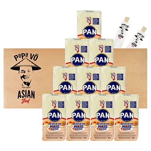 Harina PAN Süsse Maismehl Mischung für Arepas Maisfladen 10x500g Harina PAN Süsse Maismehl Mischung für Arepas Maisfladen 10x500g von PAN